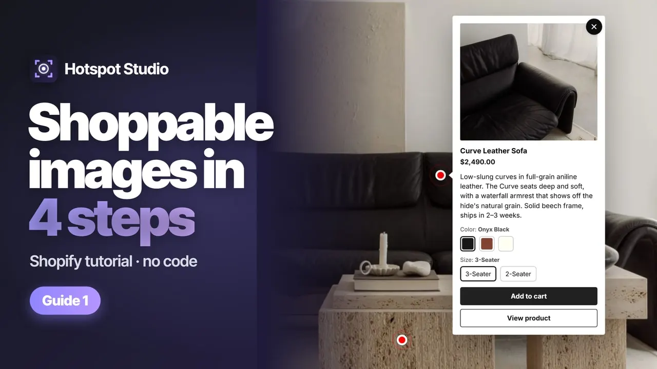 Video thumbnail: shoppable images in 4 steps